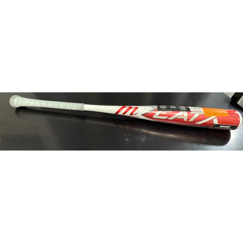 Marucci CATX Baseball Bat 2 3/4 Inch Barrel White Red‎ Mens -5 32 in USSSA